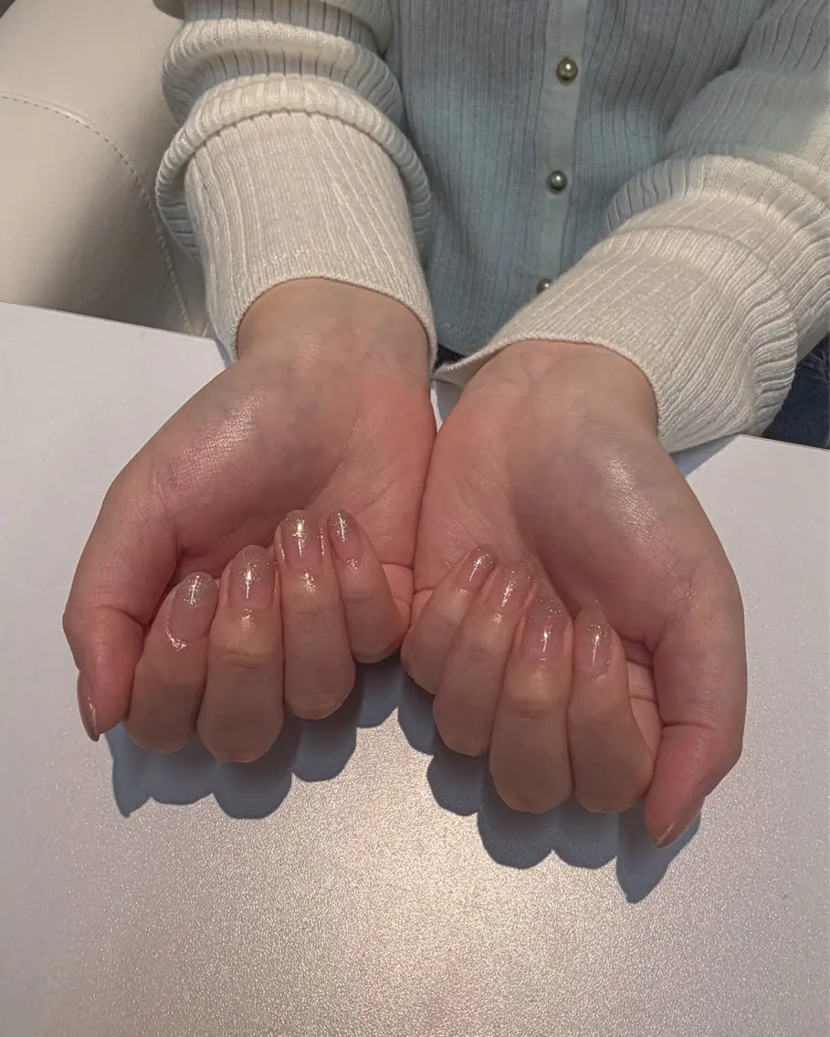 ネイル ハンドネイル 𝙢𝙖𝙖𝙮𝙖 🦋‪のネイルデザイン