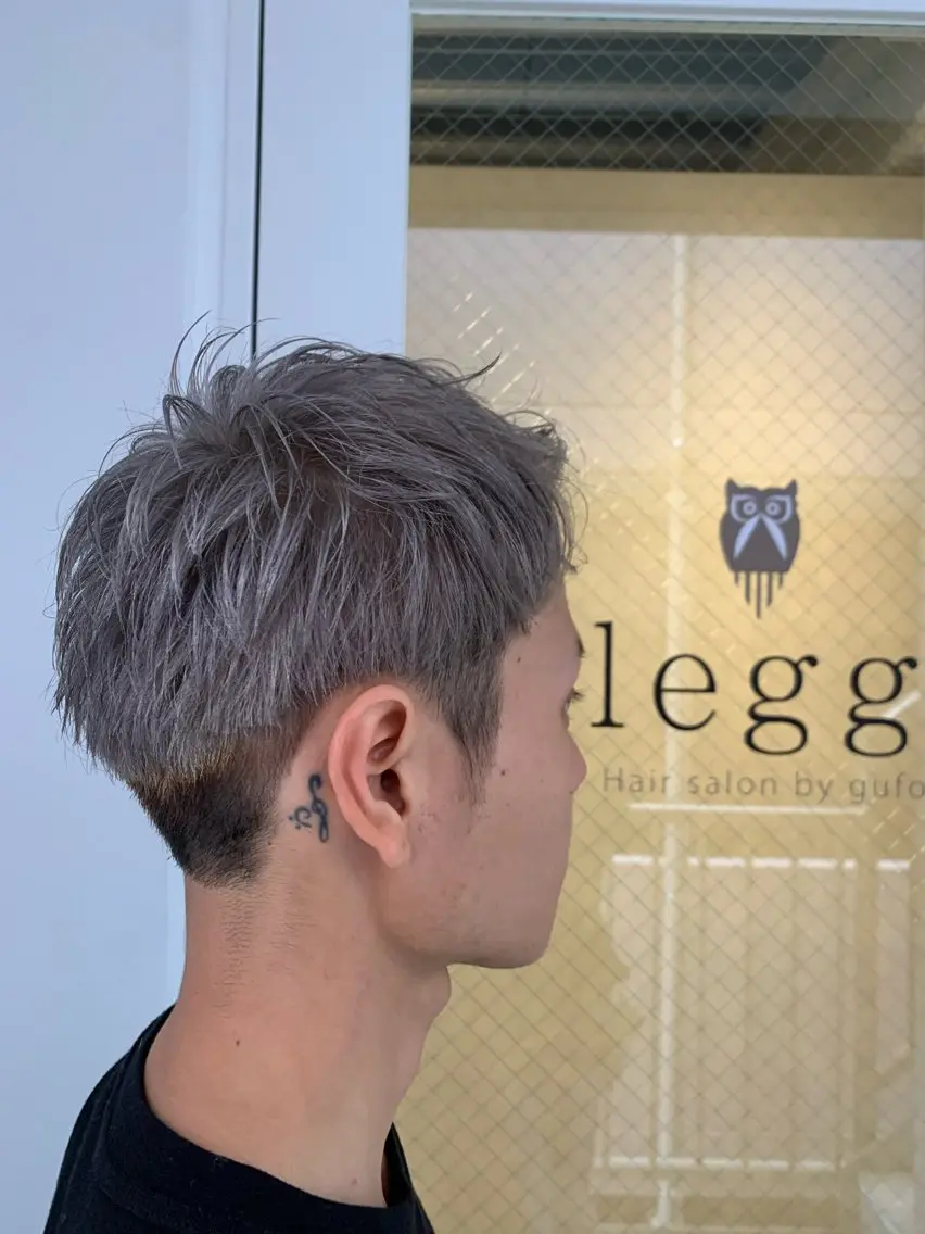 カラー メンズ カット 鈴木 英治のヘアスタイル