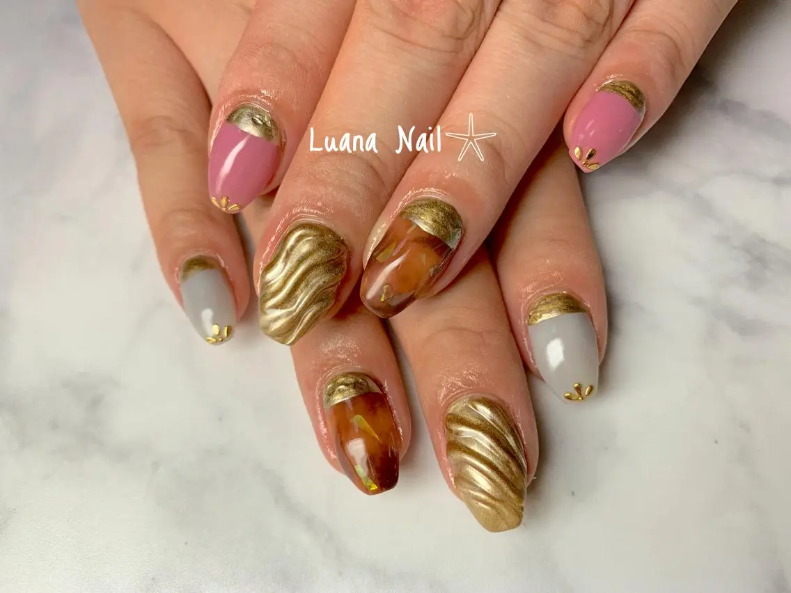 ネイル ハンドネイル BeauJu by Luana Nailのネイルデザイン