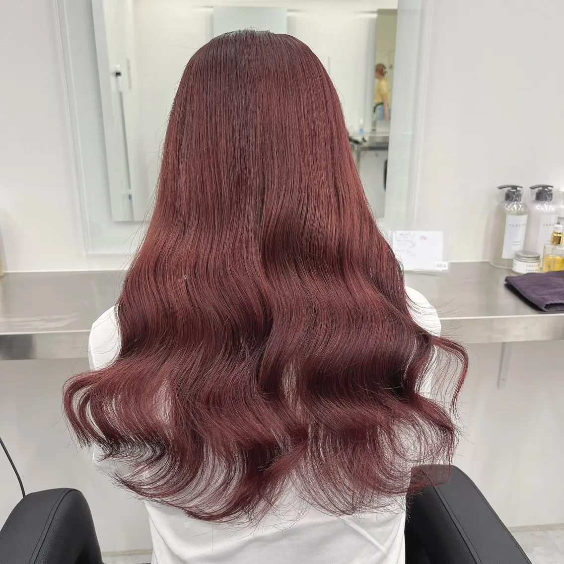 ロング カラー ヘアアレンジ ヘアカラー ヘッドスパ ヘアセット 🫧‪🎀うる艶暖色 🏹Nanako🎀のヘアスタイル