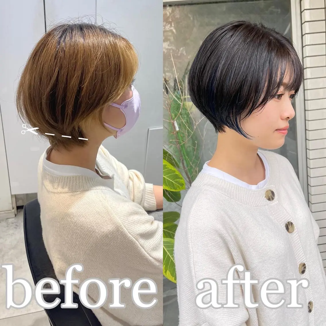 ショート カット アートディレクター ワダヒサノリのヘアスタイル