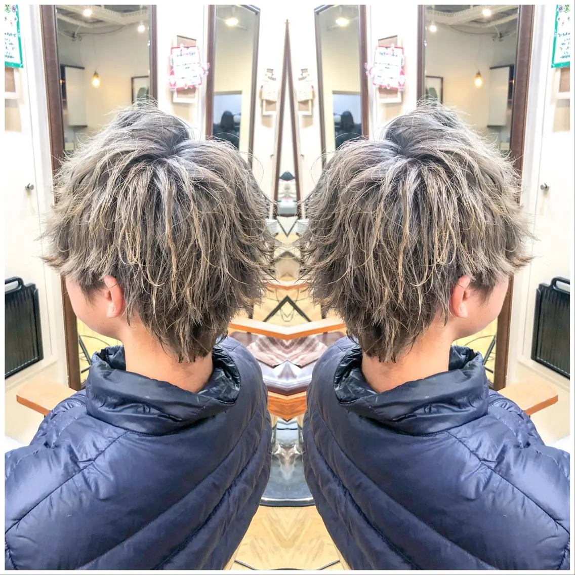 メンズ メンズブリーチ 🌼おがわたくや🌼 髪質改善のヘアスタイル