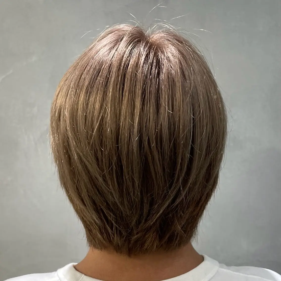 ミディアム カラー ヘアアレンジ fifth 石川 凪のヘアスタイル