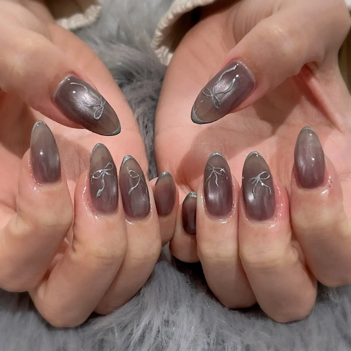 ネイル ハンドネイル RICO Nail パーツつけ放題🌈のネイルデザイン