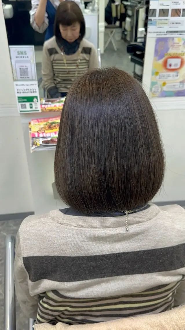 セミロング 🐥日比野 令🐥のヘアスタイル