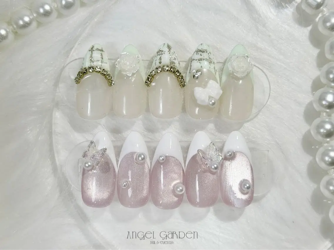 ネイル めぐ 💫ワンホンネイルのネイルデザイン