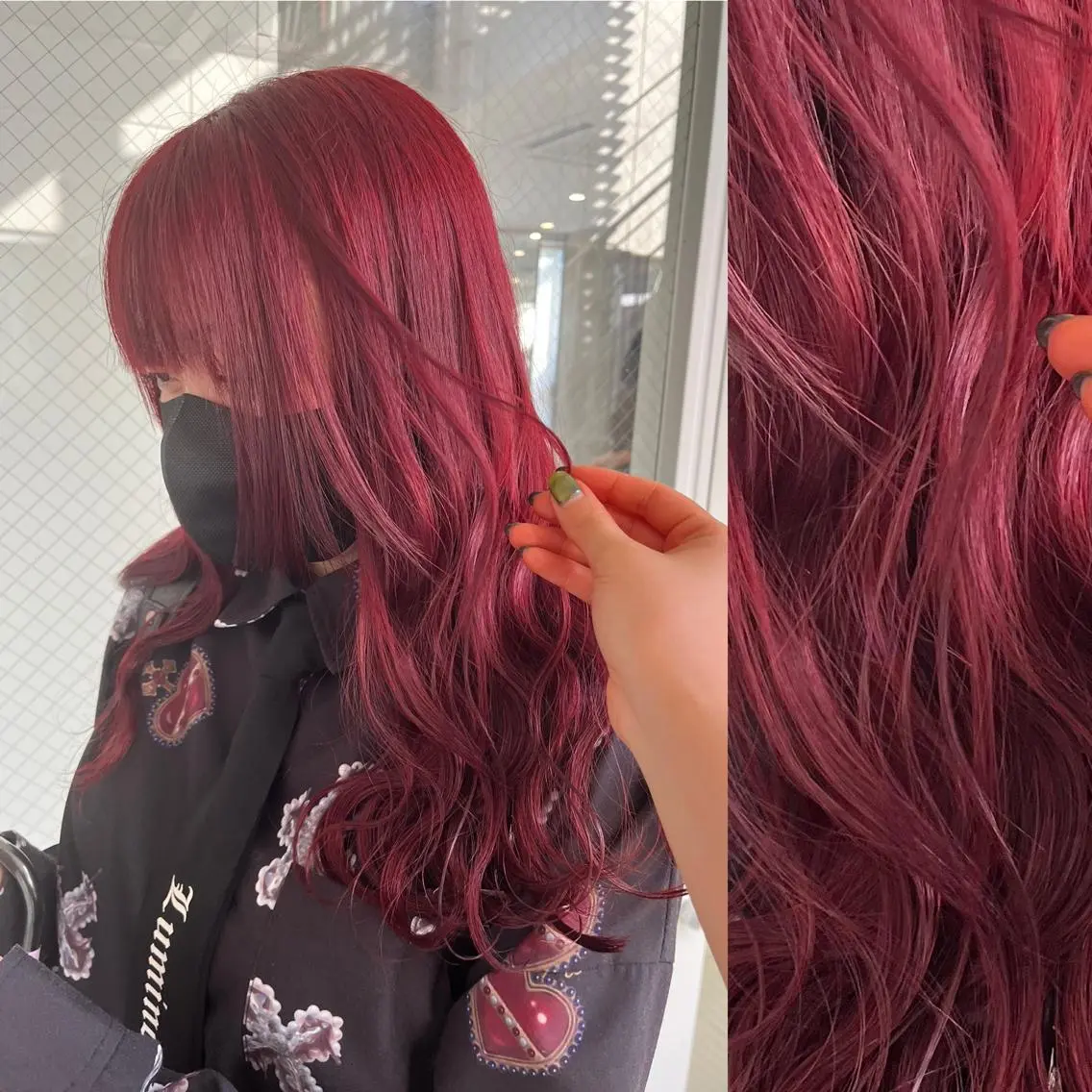 ロング カラー ヘアアレンジ ベージュカラー ブリーチ ブラウンカラー ケアブリーチ カシス stylist ◎RUKI.のヘアスタイル