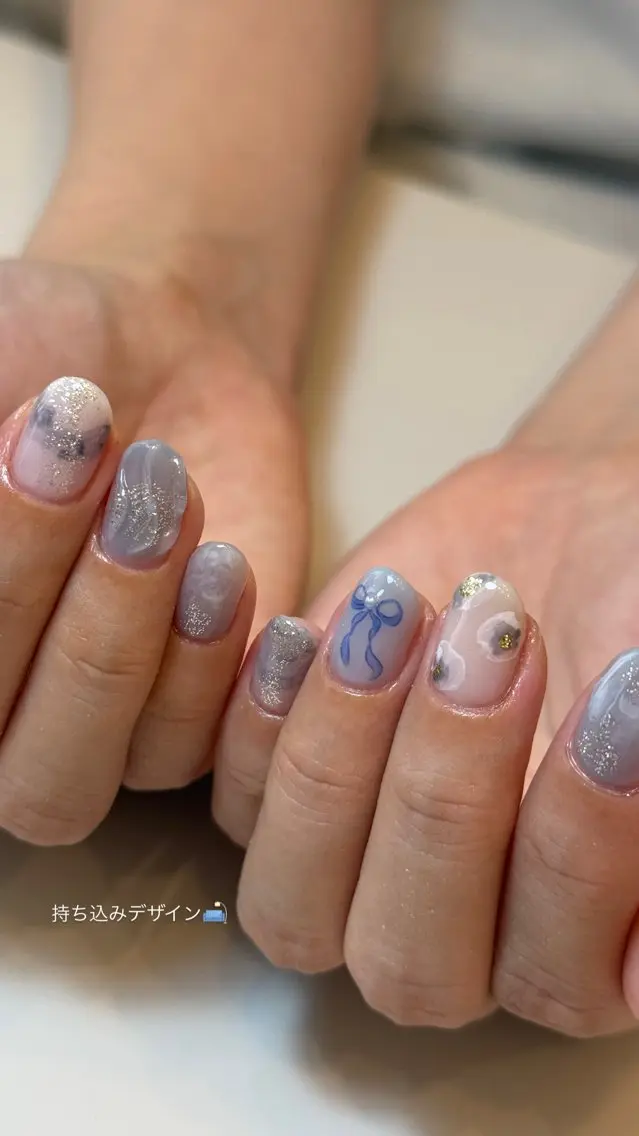 ネイル ハンドネイル フットネイル nailsalon charmeのネイルデザイン