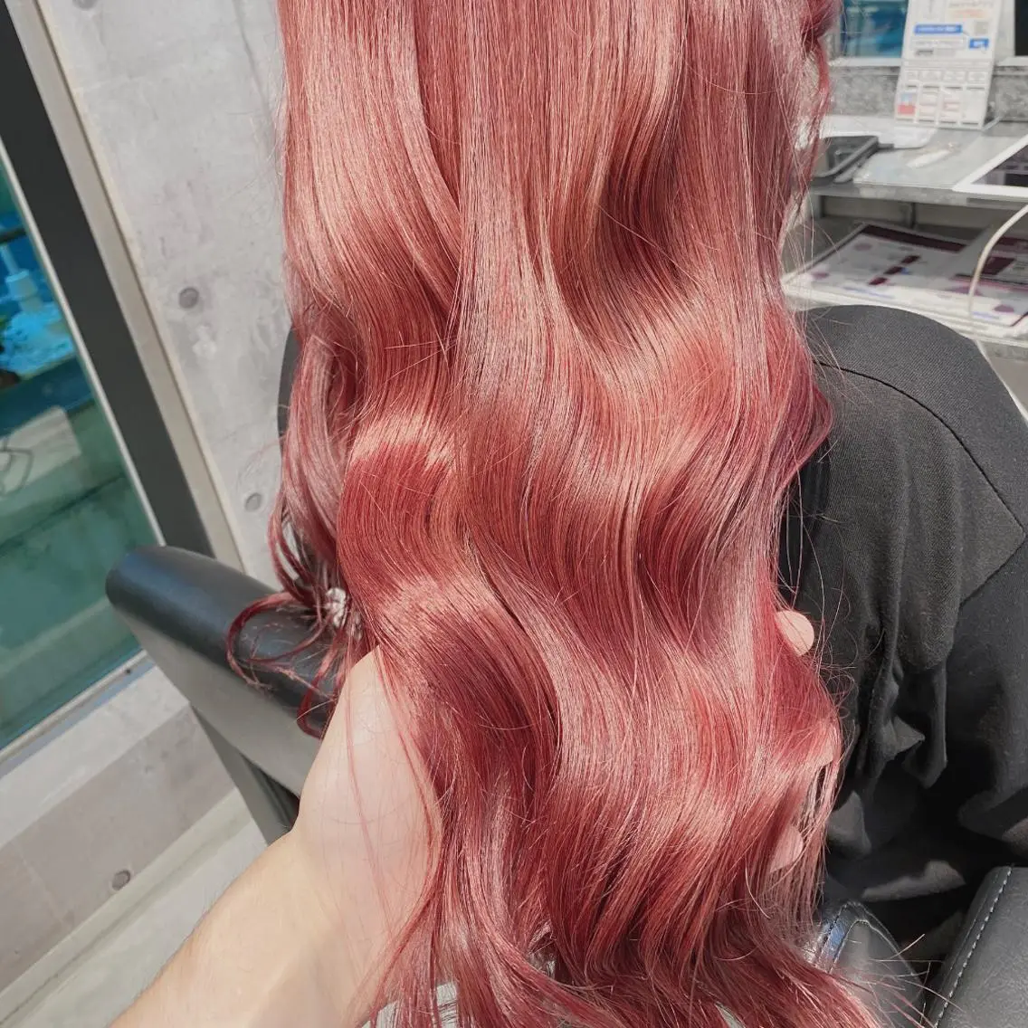 ロング カラー ヘアアレンジ メンズ キッズ ブリーチの髪様 MASATOのヘアスタイル