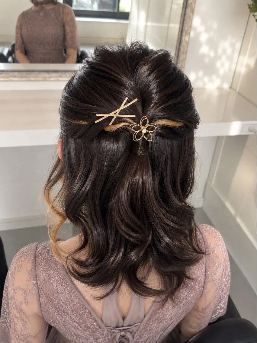 ヘアアレンジ ヘアセット えみ💕ヘアアレ/ まつ毛/可愛いのヘアスタイル