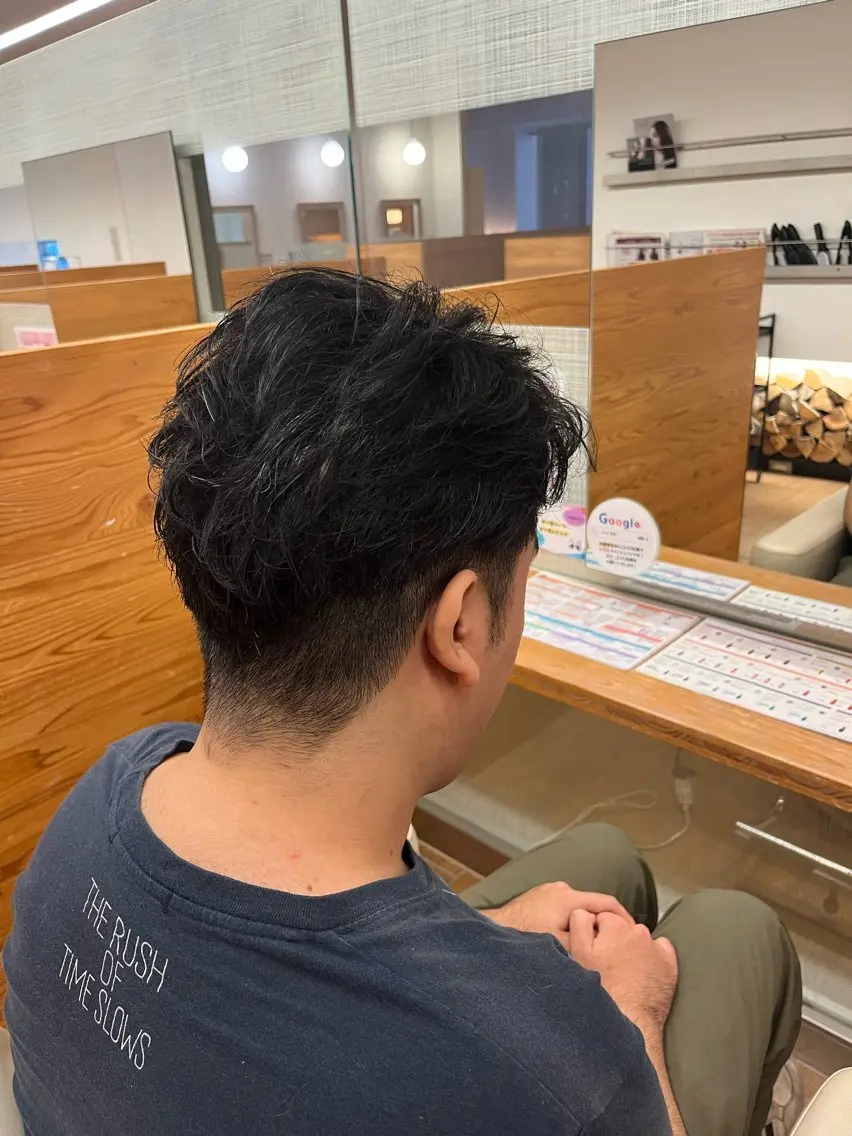 メンズ 山木 花音のヘアスタイル