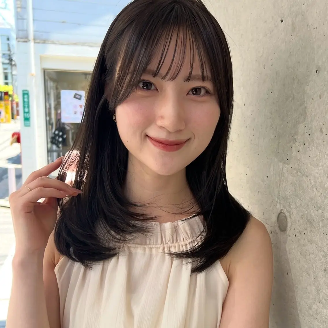 【うる艶ワンカラー✨】カット+艶カラー+補修トリートメント 〈天神/大名/カラー/トリートメント〉の写真