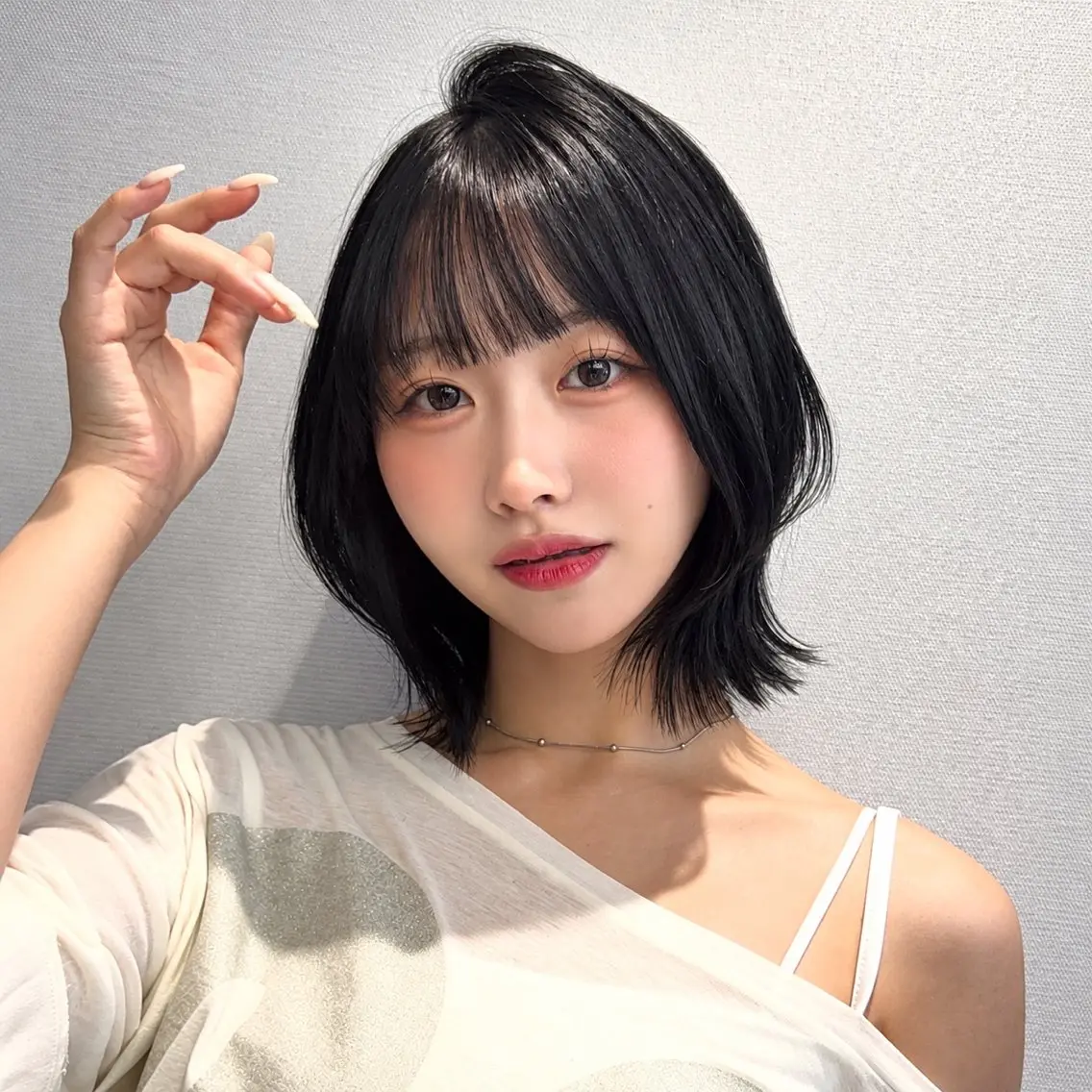 ミディアム カラー カット ヘアカラー トリートメント 🩷小川大輔🩷 店長/ボブ/インナーのヘアスタイル