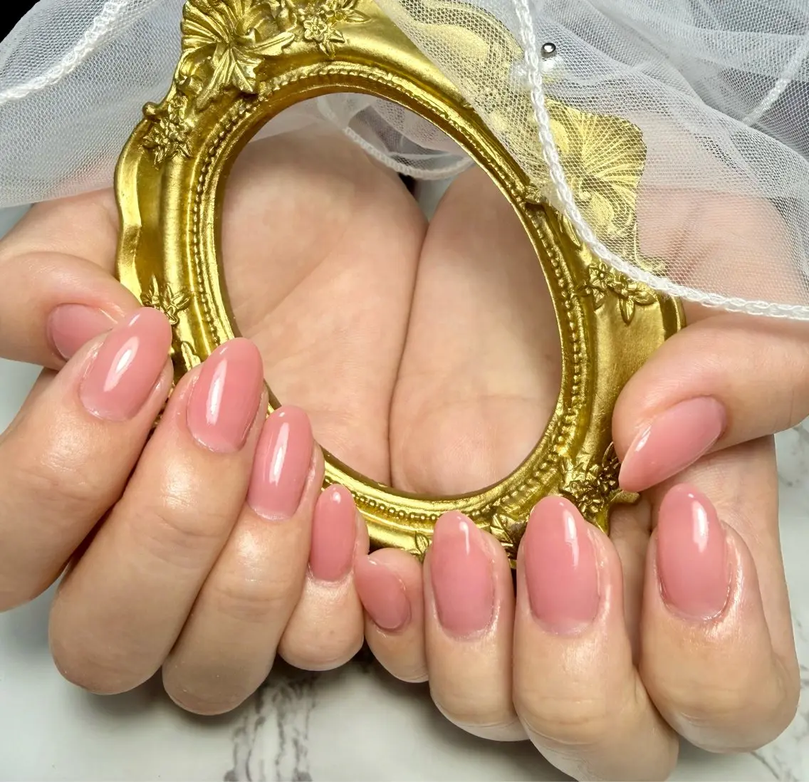 ネイル アートネイル チークネイル フラッシュネイル フラッシュマグ フレンチネイル Mai’s nailのネイルデザイン
