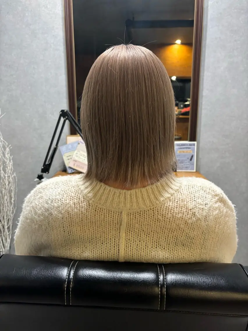 ミディアム 韓国ヘア｜透明感｜ mihoのヘアスタイル