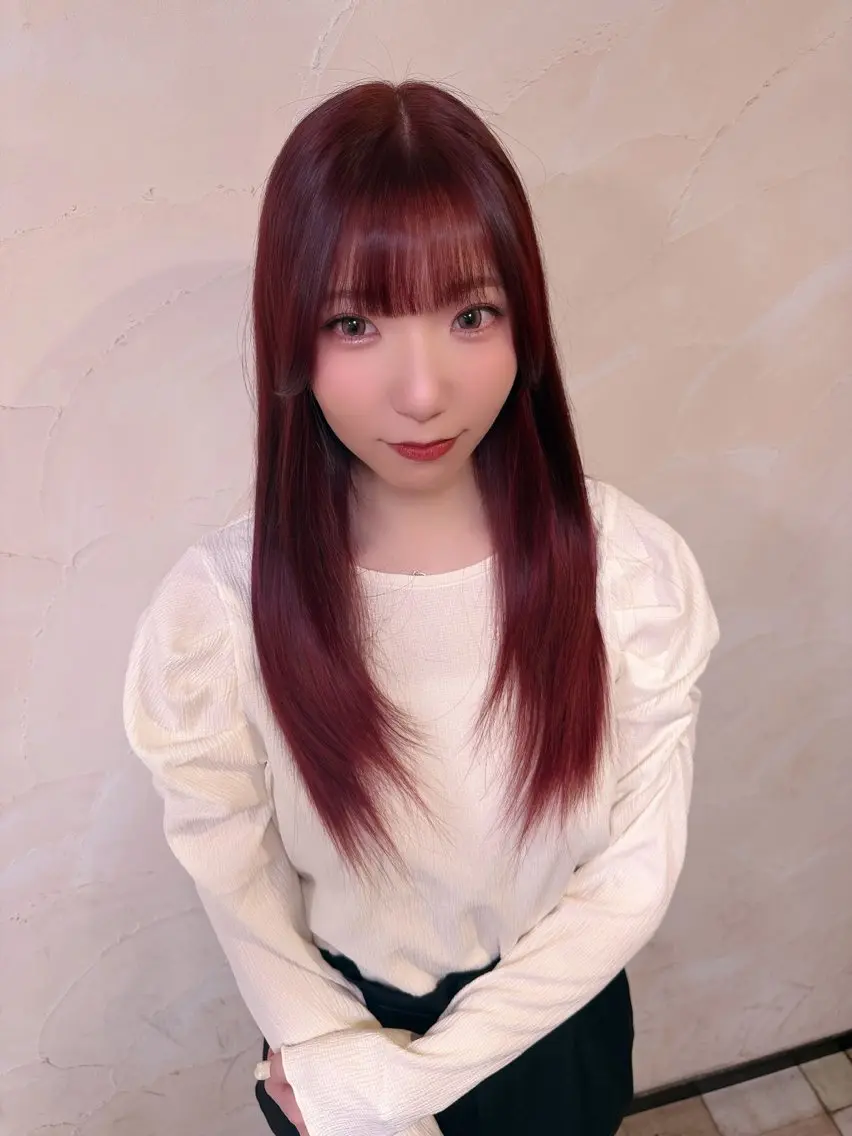 前髪、お顔周りカットの写真