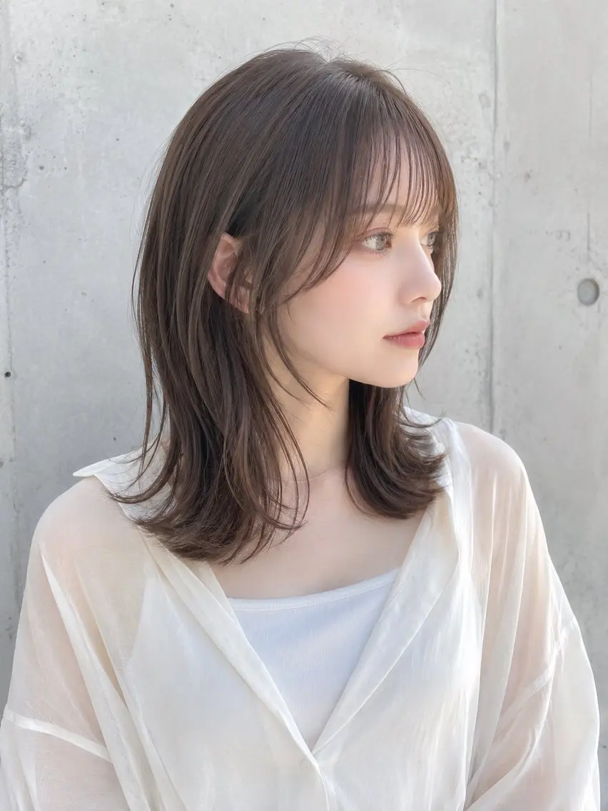 【🌻8月限定🌻】大人気✨️‼️似合わせカット➕透明感カラー🌿‬の写真