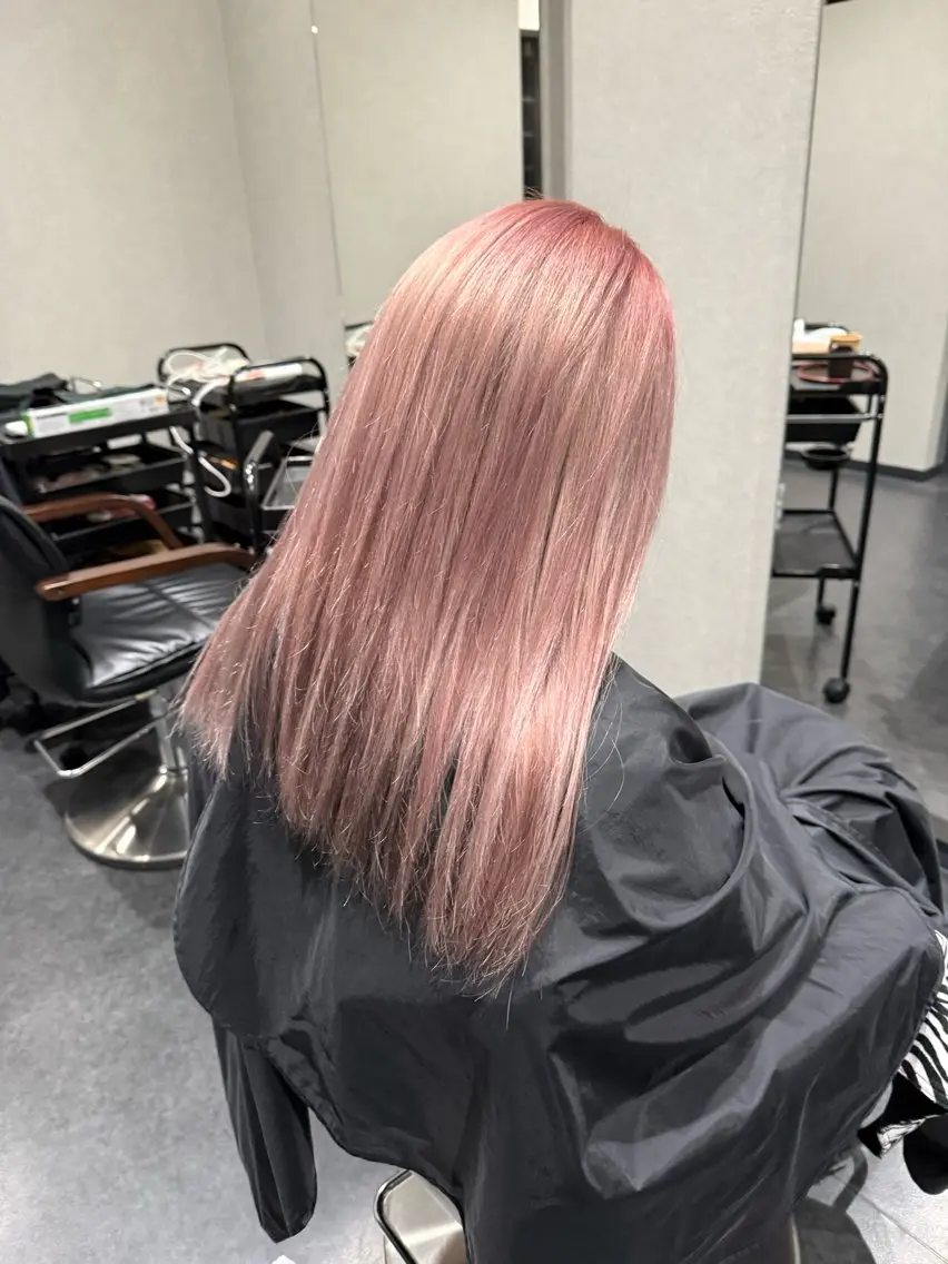 ロング ハイライト 髪質改善⚡️カラー 🍀武久 誠🍀のヘアスタイル