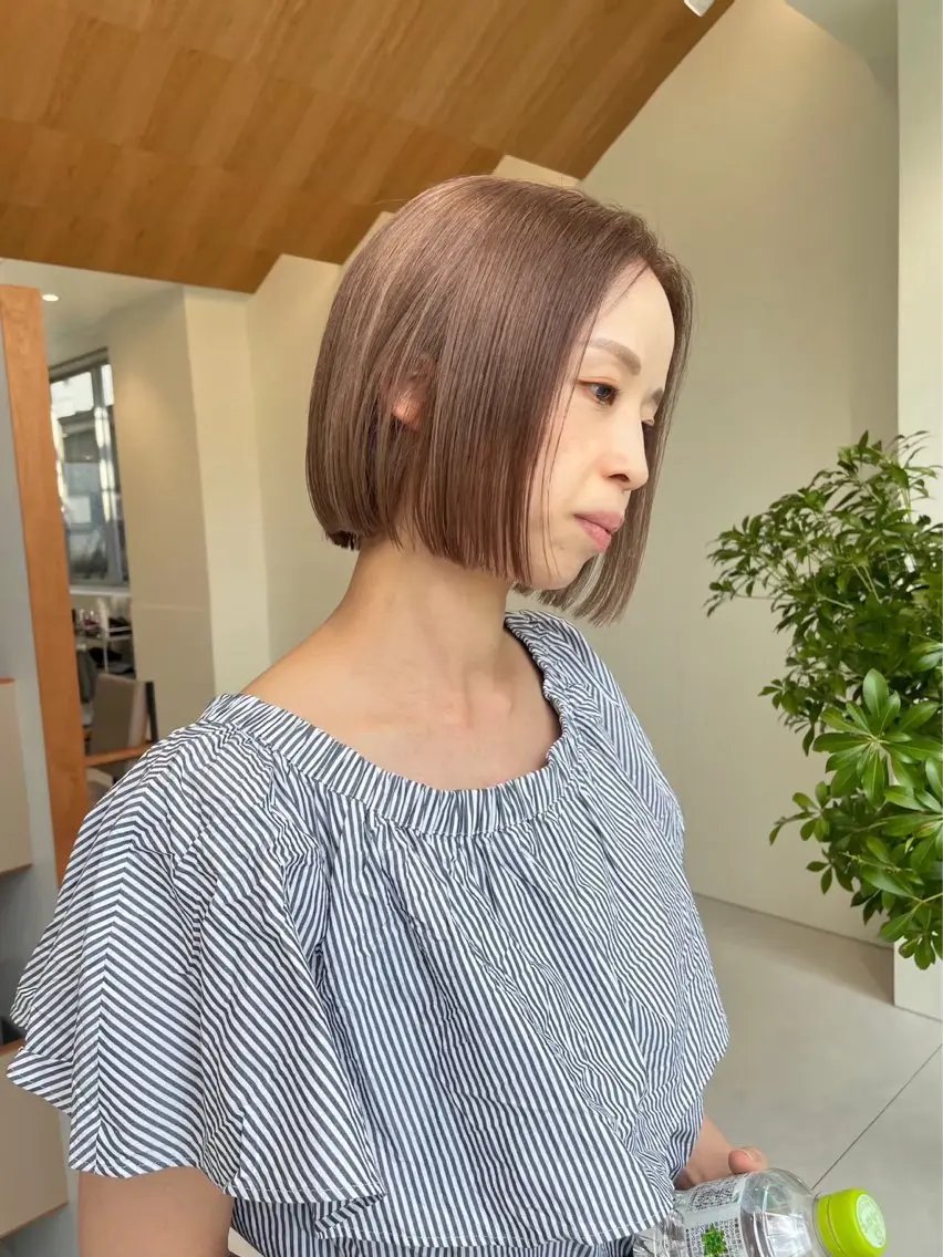 【👸🏼ダメージレス👸🏼】  前処理トリートメント＋ブリーチカラー＋トリートメントの写真