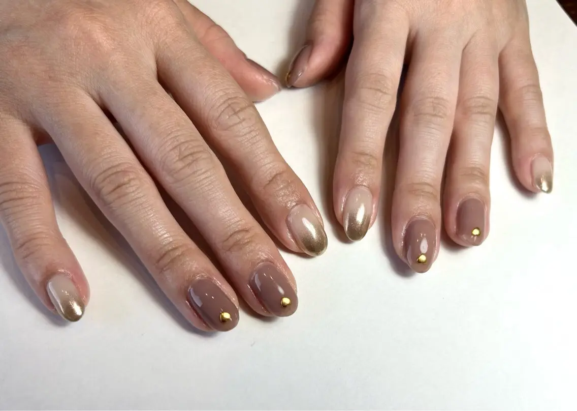ネイル バレンタイン ハンドネイル le_rire _nailのネイルデザイン