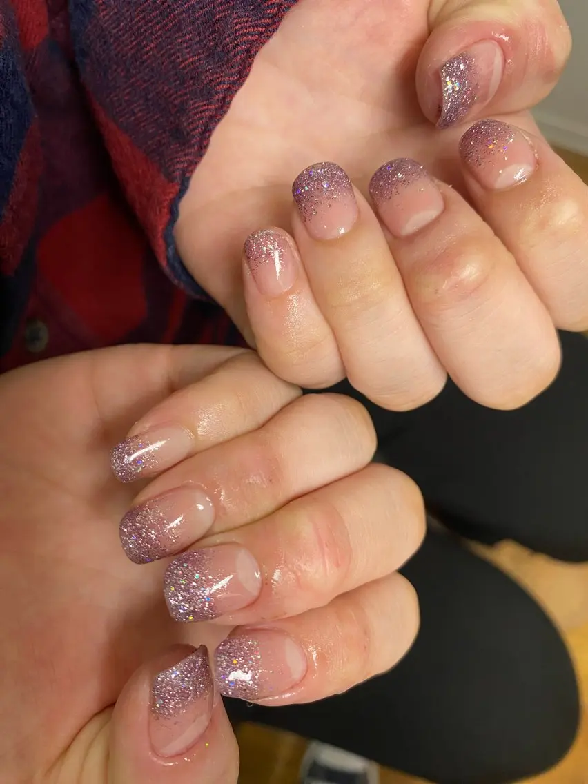 ネイル グラデーション ラメ(グリッター) ラメグラデーション Speed nail宮交シティ店のネイルデザイン