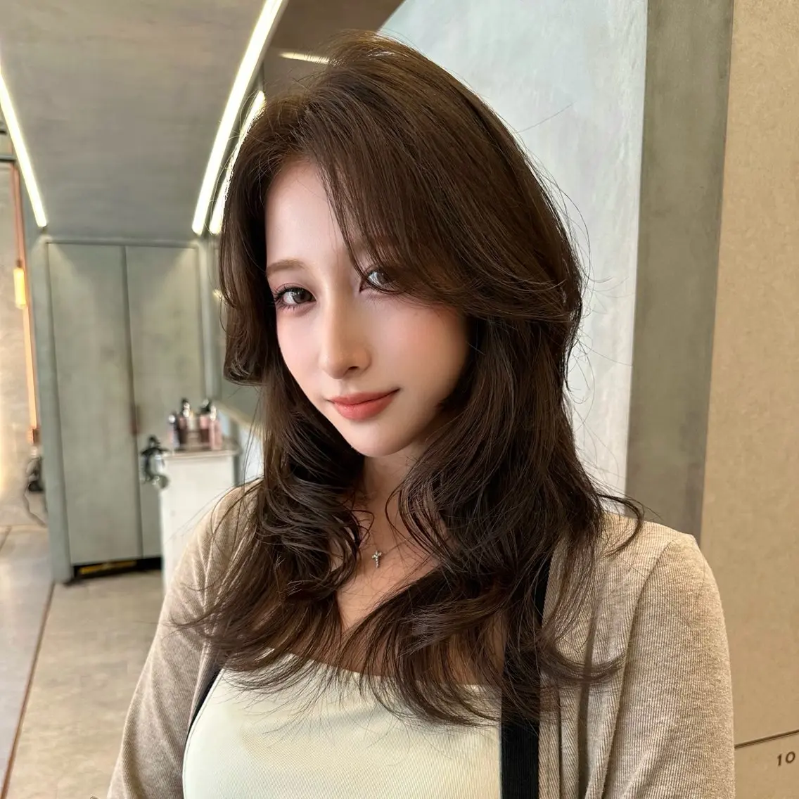 セミロング カラー ヘアカラー 縮毛矯正🐈⬛ カラー/ Yuraのその他イメージ