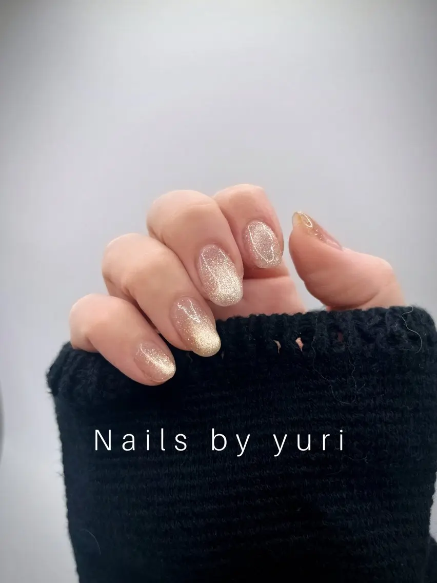 ネイル マグネットネイル 冬ネイル ▫️YURI▫️ /relownailのネイルデザイン