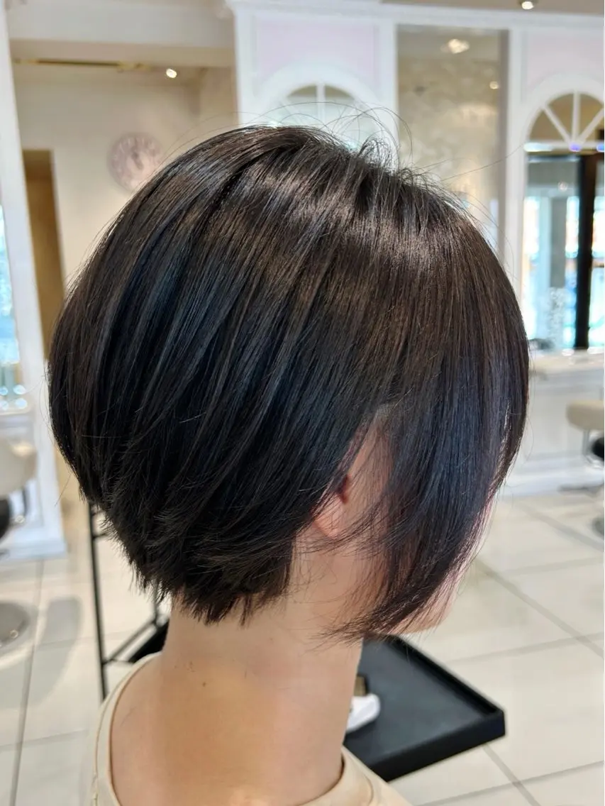 ショート ショートヘア カット 高橋 佑のヘアスタイル