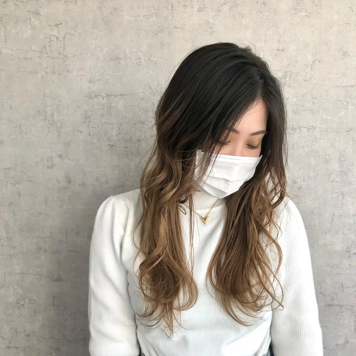 ロング カラー パーマ ヘアアレンジ メンズ キッズ ネイル マツエク・マツパ メンズバレイヤージュ メンズブリーチ メンズハイライト メンズインナーカラー メンズ韓国風 エビスザキレン/メン ズ/心斎橋🌳のヘアスタイル