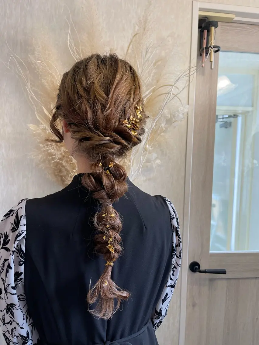 ヘアアレンジ 西安 優香のヘアスタイル
