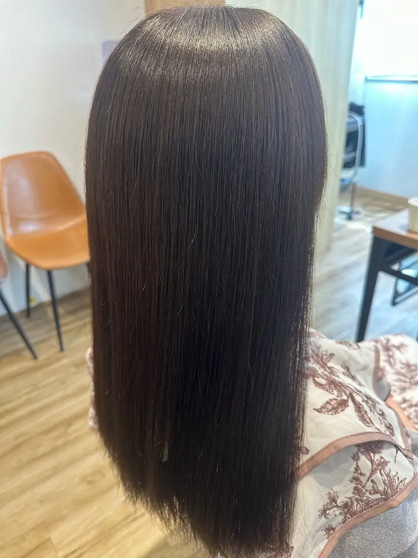 ミディアム パーマ 縮毛矯正 ✨✂️Nori ✂️✨のヘアスタイル