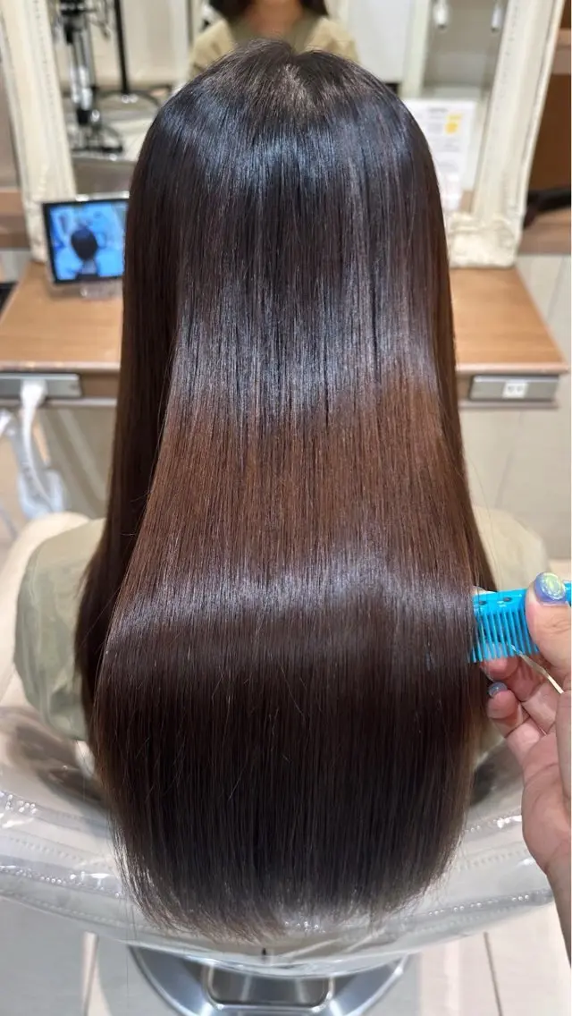 【 レディース限定 】縮毛矯正  ✨️うる艶✨️の写真