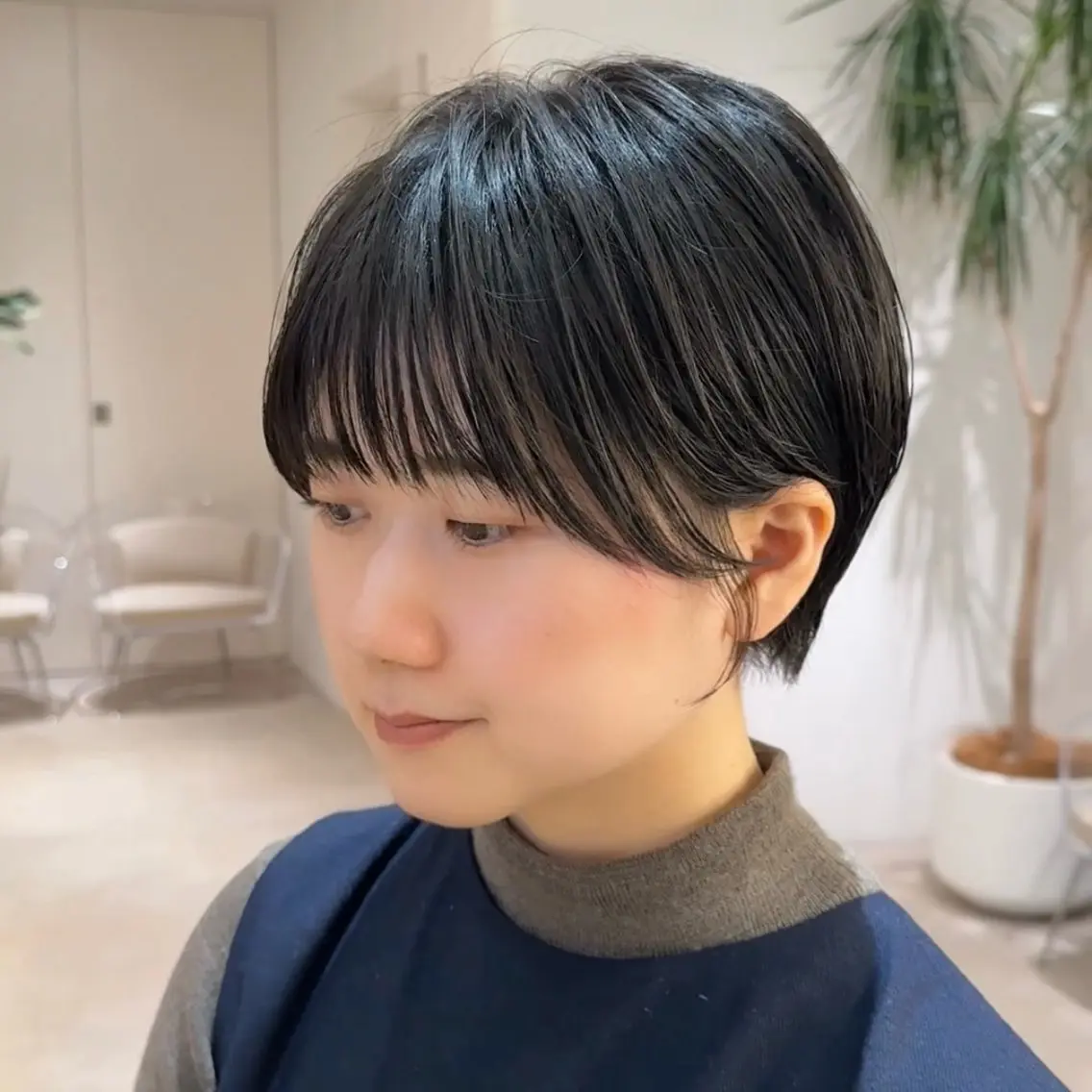 ショート カラー ショートボブ ショートレイヤー ハンサムショート 丸みショート ボブ カット ヘアカラー トリートメント 【渋谷】ボブ・ レイヤーボブ特化✂︎のヘアスタイル