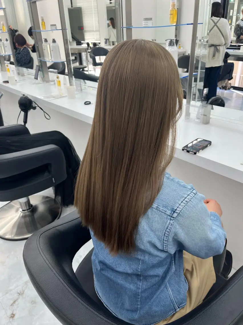ロング カラー ヘアアレンジ Zina熊本🫧 Kurehaのヘアスタイル