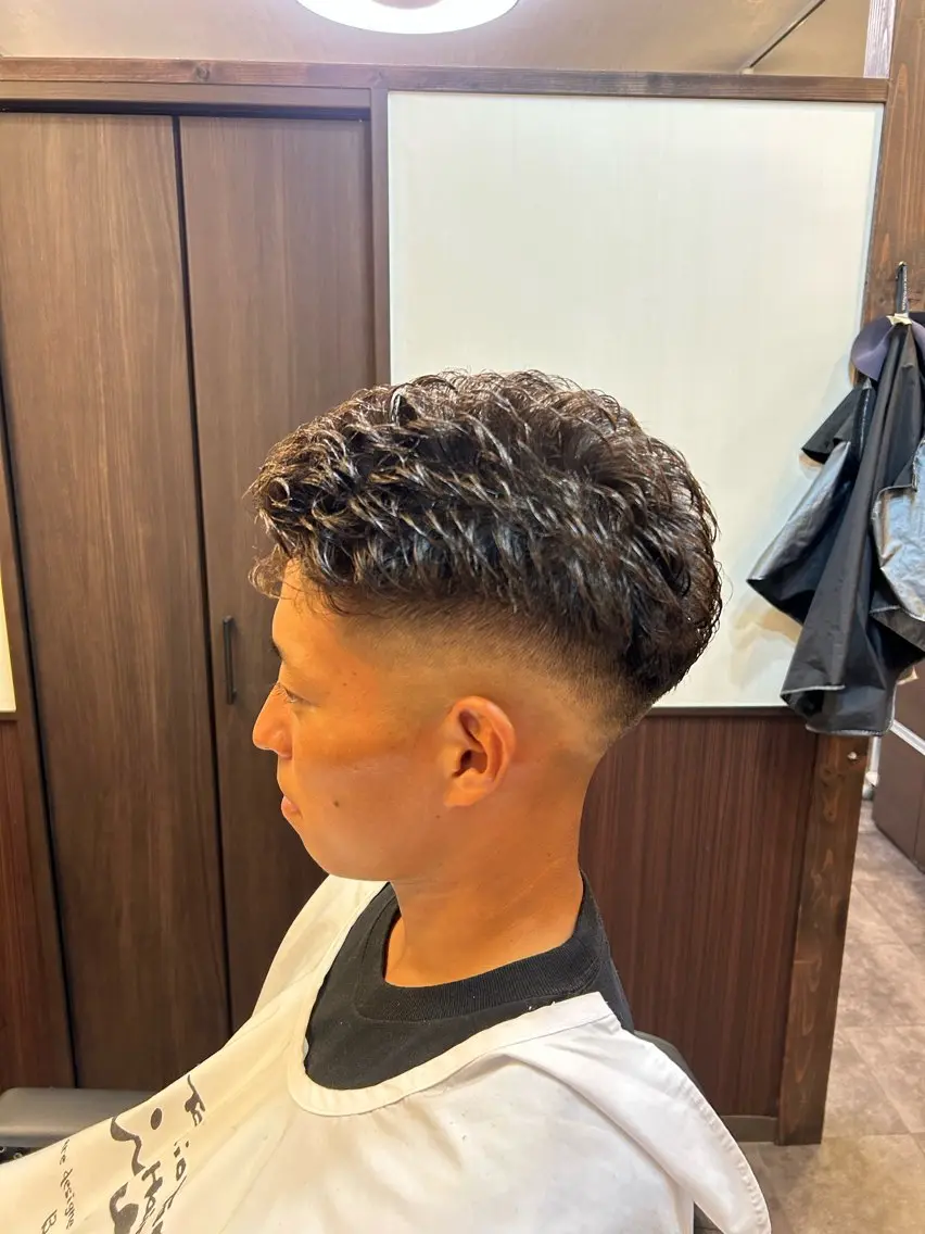 ショート パーマ メンズ メンズパーマ 林 聖也のヘアスタイル