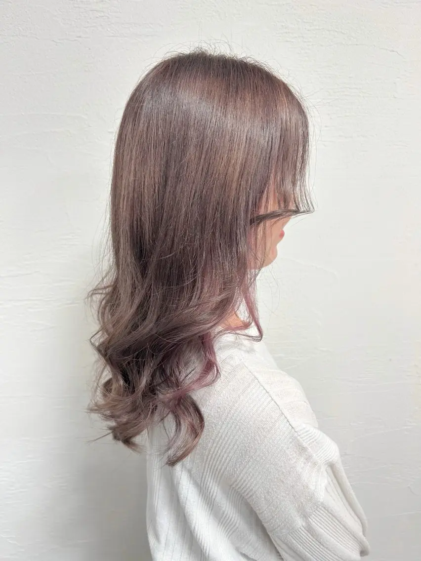 ロング カラー 🍓おかだ ゆい🍓のヘアスタイル