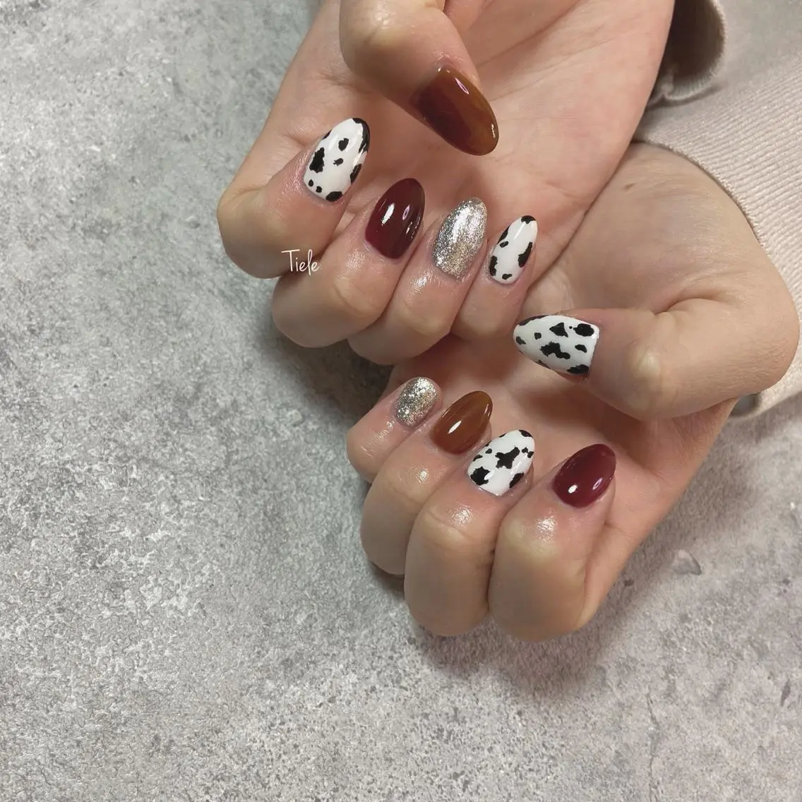 ネイル ハンドネイル tiele nailのネイルデザイン