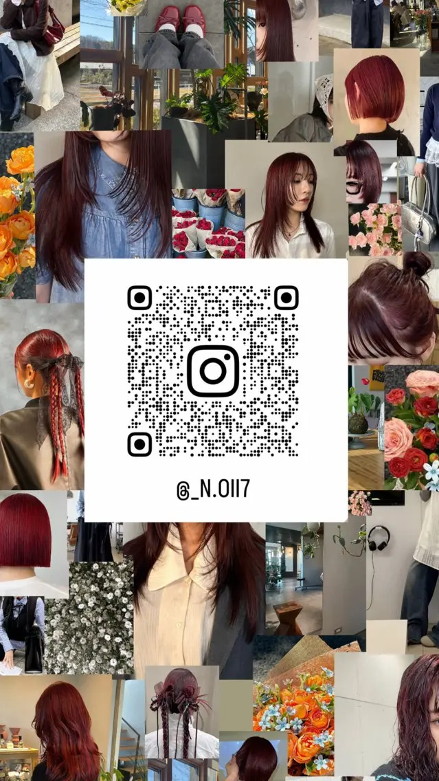 ロング カラー カラーモデル募集中 🍀 上地 虹奈のヘアスタイル