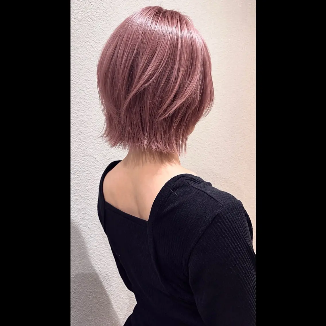 ショート ボブレイヤー ボブ レイヤーカット トリートメント カット ヘアカラー mao /札幌美容室のヘアスタイル
