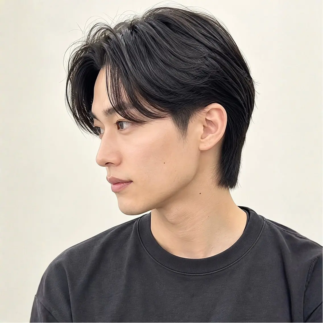 ミディアム ミディアムパーマ くせ毛 ハイライト レイヤーカット 似合わせカット カット パーマ メンズ特化🦚 片山/銀座/有楽町のヘアスタイル