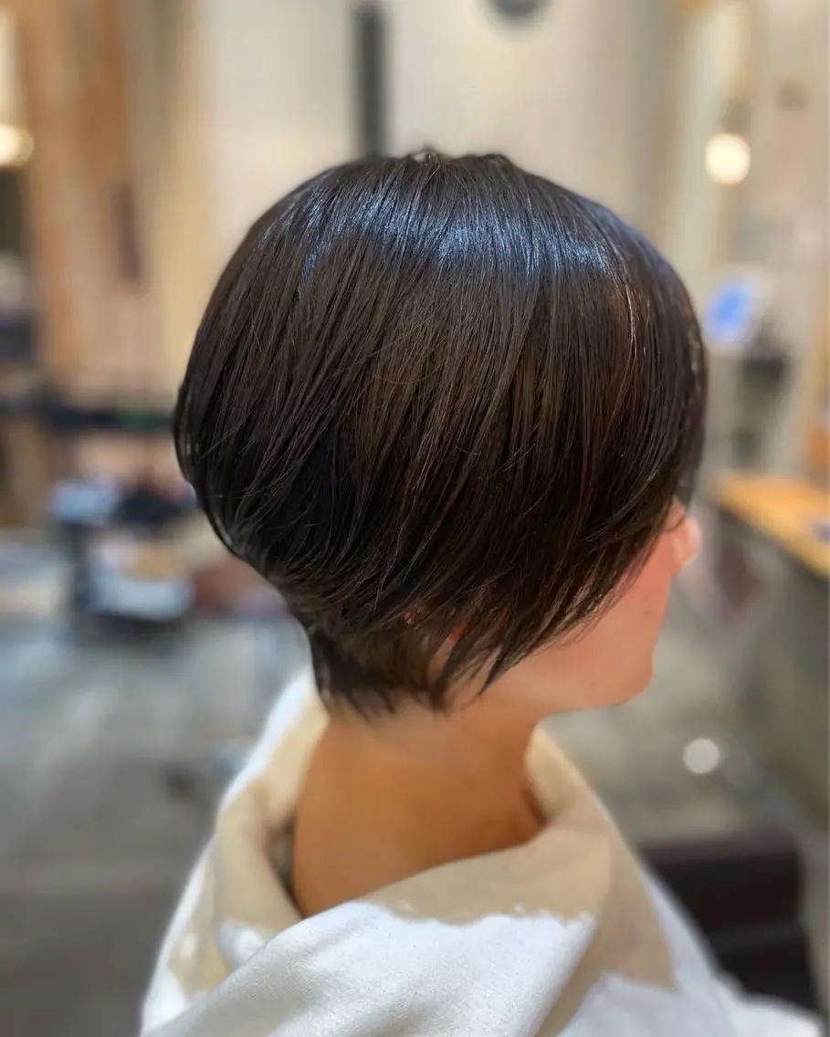ショート ショートヘア 《PARAGO緑橋》 内田美結のヘアスタイル