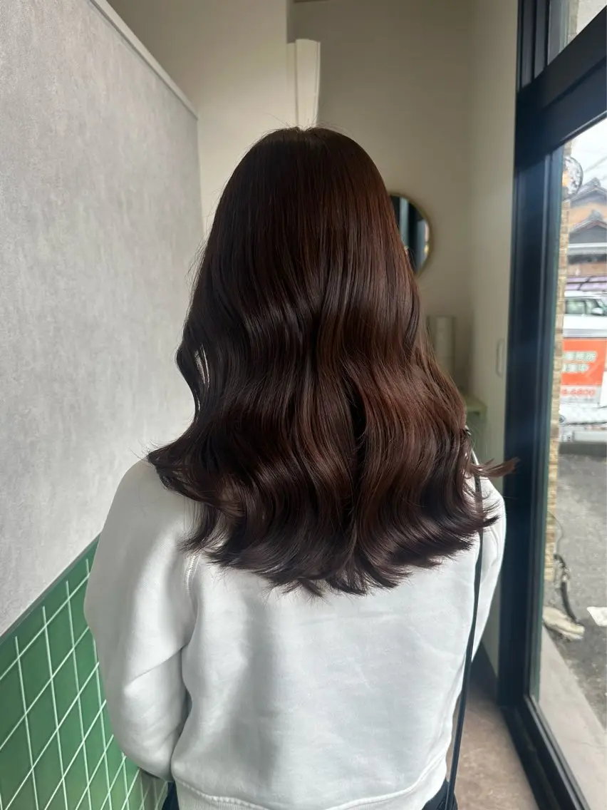 今だけ限定🌱お顔まわりカット+カラー+水分補給TR🫧の写真