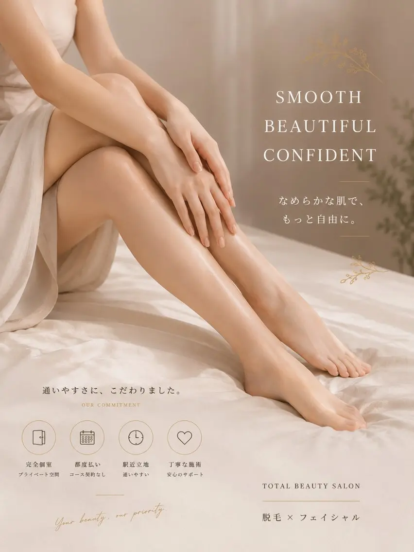 SYRUP 脱毛フェイシャルケアのエステ・リラクイメージ
