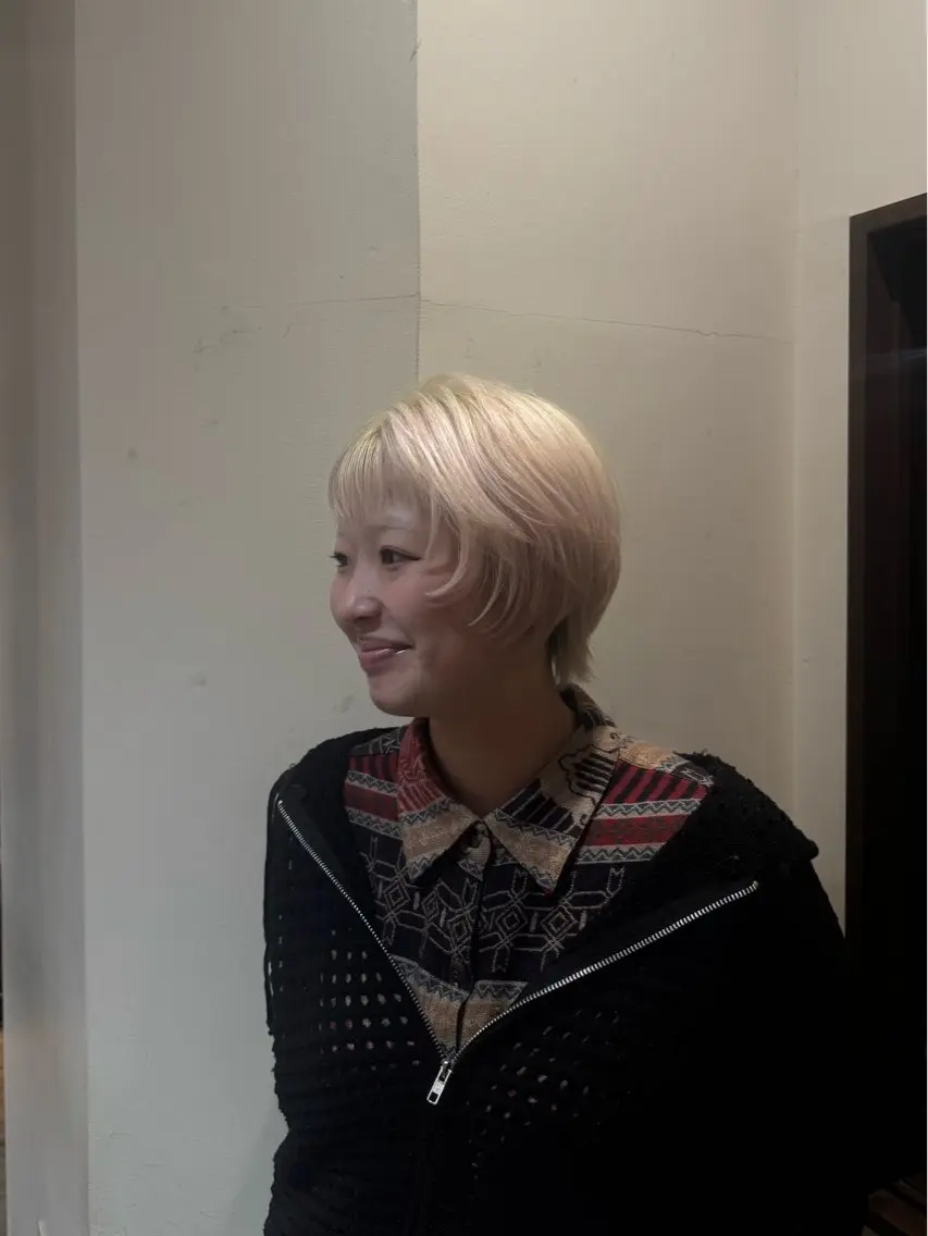 ショート 齋藤 結のヘアスタイル