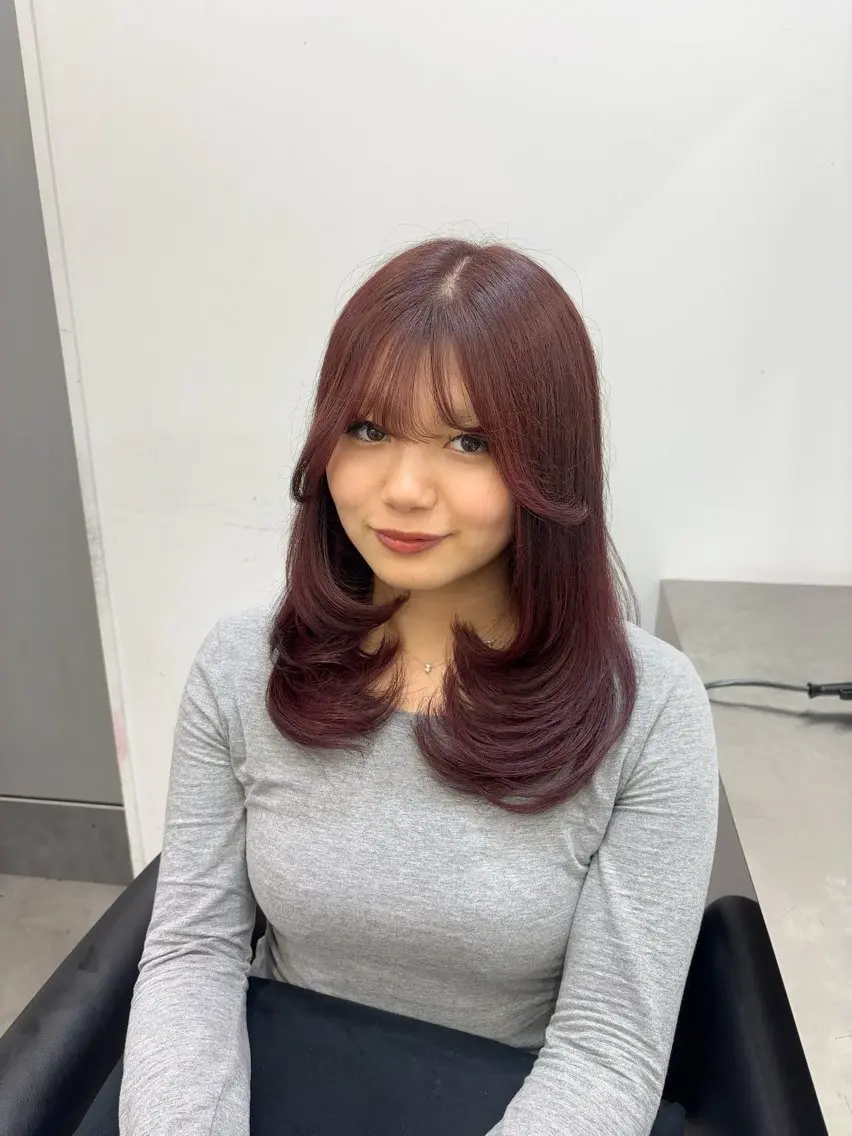 ミディアム Core Haruのヘアスタイル