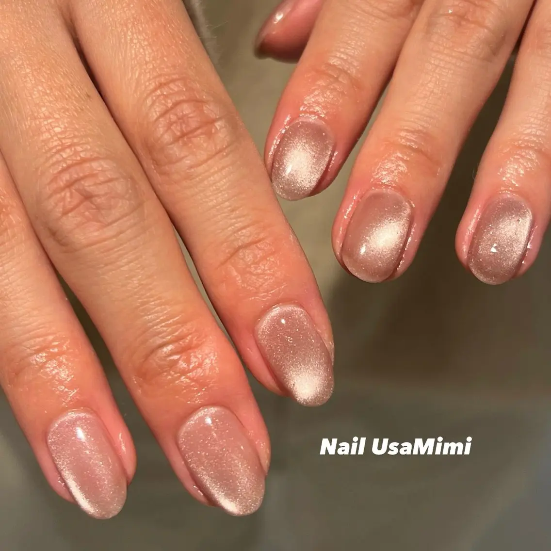 ネイル アートネイル ジェルネイル 韓国ネイル パラジェル ピンク 本町NailUsa Mimi RIKOのネイルデザイン