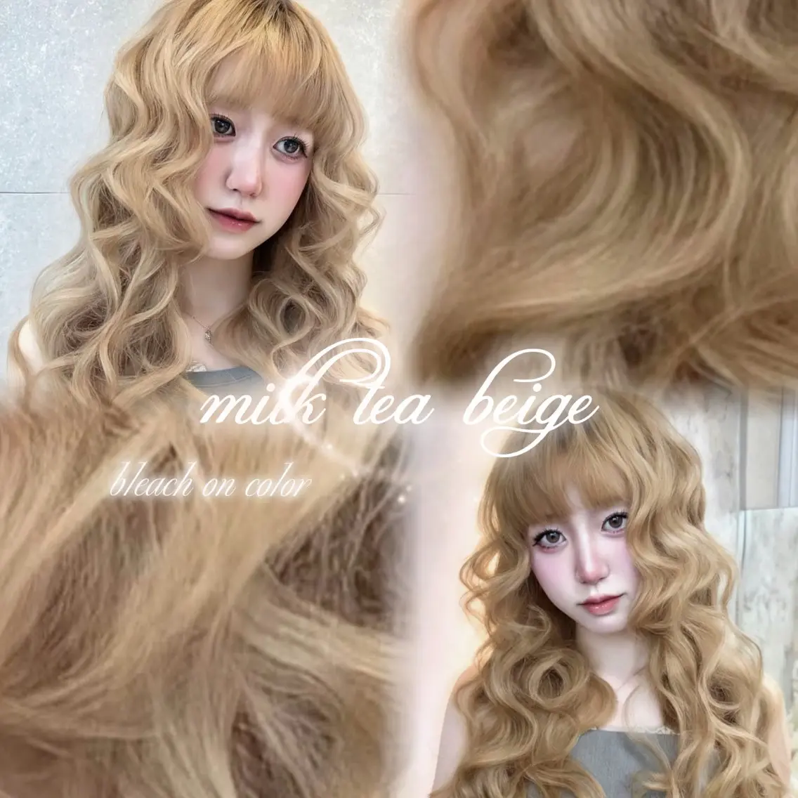 ロング カラー パーマ ヘアアレンジ ヘアカラー トリートメント 韓国/池袋ワンカラー 🖤kaede🖤のヘアスタイル