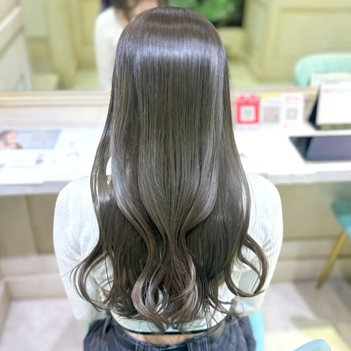 カラー ヘアカラー トリートメント 💙透明感艶カラー/ ゆうな💙のヘアスタイル