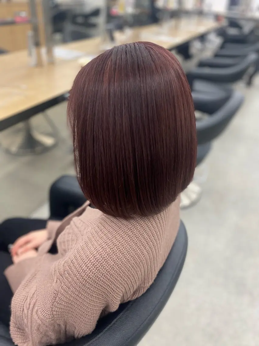 カラー 透明感カラー🌿 yuika🤎🍨のヘアスタイル