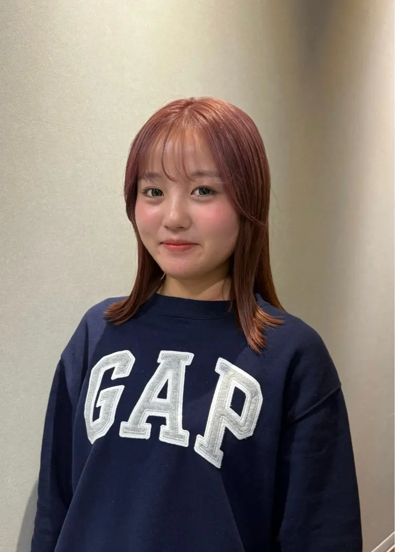 セミロング カラー ヘアカラー トリートメント "Daisy" Rio /大名・天神のヘアスタイル